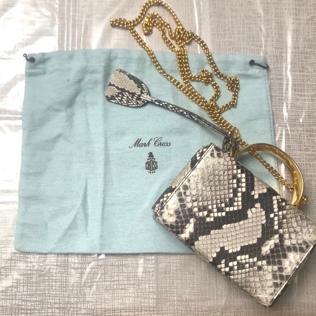 Mark Cross Mini Python Grace Bag